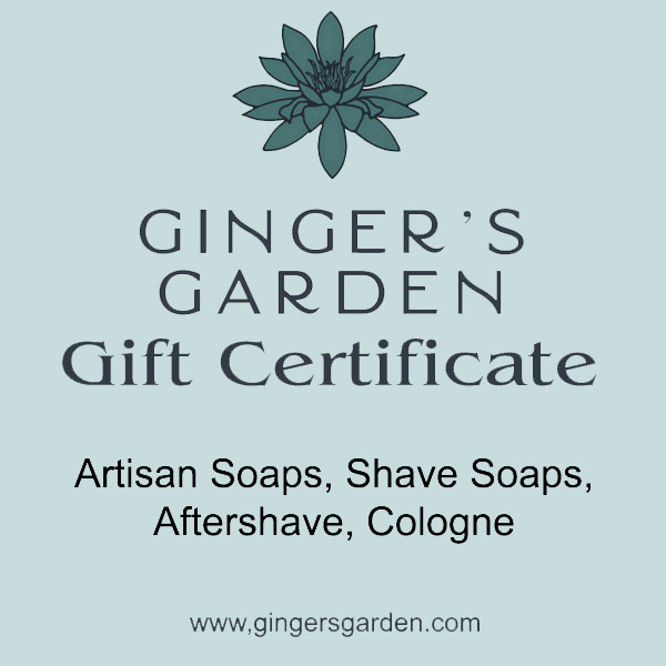 Ginger's Garden Soaps Gift Certificate